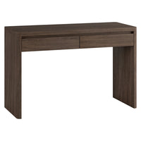 Hudson&Canal - Bureau rectangulaire Ashcroft - 48 po l - Chêne brun-Un design contemporain moderne pour votre bureau à domicile, votre coin cuisine, votre salon et plus encore