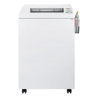 Destroyit Destructeur centralisé de bureaux à découpe transversale 4005 P4 de 38 feuilles (DSH0501)-L’élément de commande Easy Switch utilise des codes couleur et des symboles lumineux pour indiquer le statut opérationnel et fonctionne comme un interrupteur d’arrêt d’urgence
