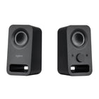 Logitech Haut-parleurs stéréo Z150-La puissance de crête de 6 watts/3 watts RMS offre un son stéréo clair via deux transducteurs 2 po