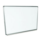 Luxor - Tableau blanc magnétique à montage mural, 48 po x 36 po, (WB4836W)-Le tableau blanc magnétique de Luxor à montage mural de 48 po x 36 po est fabriqué d'un acier peint robuste et encadré d'un cadre en aluminium. Il est doté d'une surface d'écriture magnétique pour une polyvalence accrue. Le tableau blanc comprend également un support de 2 po amovible, pour accessoires tels marqueurs à effacement sec et effaceurs.