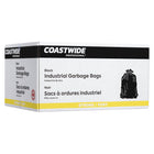 Coastwide Professional - Sacs à ordures - résistants - 35 po l x 50 po L - noir - Paquet de 125-Très résistants aux perforations et aux déchirures