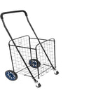 Mount-It! - Petit chariot de courses à roulettes - noir-Chariot pliant polyvalent, idéal pour la vie en ville