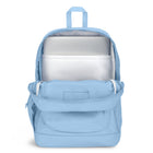 JanSport - Sac À Dos Cross Town Plus - Bleu Crépuscule-Poche utilitaire avant avec organisateur