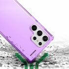 ITSKINS - Coque Transparente Spectrum_R pour Samsung Galaxy S24 Ultra - Violet Clair-Écoconception