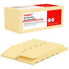 Staples - Blocs de feuillets ultra-autocollants, 3 x 3 po, collection Sunshine, paquet de 12-Feuillets ultra-autocollants pour une adhérence fiable