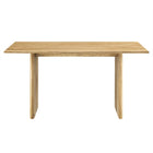 Modway - Amistad 60 po Bois Table à manger, Chêne-8