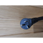 Westinghouse - Sauna infrarouge 3 places avec luminothérapie - 155 cm (l) x 109 cm (p) - Brun jaune-9