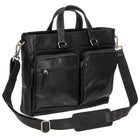 Mancini - Fourre-tout pour portable 14po - 16 x 3.5″ x 12″ - Noir-Convient au portables jusqu’à 14 pouces