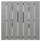 Modway - Maine 28 po Terrasse extérieure Table à manger, Brun Gris-Cadre en aluminium revêtu de poudre
