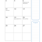 Horizon Éditions - Agenda Mensuel Quotidien Zen 2027 - 5-7/8 po x 9-1/16 po-Format : 5,5 po x 9 po / 13,97 cm x 22,86 cm