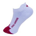 Cool Canuck - chaussettes rafraîchissantes blanches, petites - paquet de 2-Modèle canadien