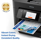 Epson - T822 Cartouche d'encre - Capacité standard - Cyan-Modèles compatibles: WF-3820, WF-3823, WF-4820, WF-4830, WF-4833, WF-4834