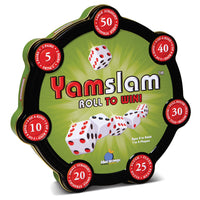 Jeux Bleu Orange Yamslam -Lancez les dés pour gagner !