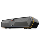 Edifier - MG300 Enceinte de table de jeu Bluetooth avec carte son intégrée et effets lumineux RVB - Noir-Le haut-parleur à deux canaux avec une puissance RMS totale de 5 W produit un son fort et clair adapté à un usage domestique