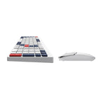 Havit - Ensemble combiné clavier et souris sans fil bimode - Blanc-4