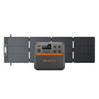 Bluetti - Centrale électrique portable Premium Series AC270P et panneau solaire SP200L-Puissance haute capacité : Avec une capacité de 2 073,6 Wh et une sortie de 2700 W, le AC270P offre une puissance impressionnante pour garder les appareils complètement chargés toute la journée !