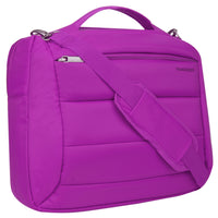 Vangoddy - Sacoche convertible pour ordinateur portable 15 pouces avec bandoulière et sangles de sac à dos - Violet-Portage double avec possibilité de l’utiliser comme sac à dos ou sac bandoulière