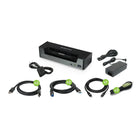 IOGEAR - Commutateur KVM USB-C et DisplayPort 4K à 3 ports avec alimentation-Power Delivery 3.0 permet de charger des appareils USB-C jusqu'à 45 W