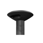 Storex - Tabouret Réglable 12-18 po - Base Antidérapante - Noir-Base caoutchoutée et antidérapante