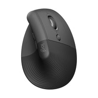 Logitech - Lift Souris Ergonomique Verticale - Graphite-Prenez de la hauteur : Lorsque la vie de bureau vous déprime, relevez la tête avec la souris ergonomique verticale Logitech Lift, qui convient idéalement aux droitiers aux petites et moyennes mains