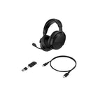HP - Casque de jeu sans fil HyperX Cloud Stinger 3 - Noir-Le revêtement en similicuir haut de gamme est respirant et doux au toucher, tandis que les oreillettes en mousse à mémoire de forme épousent parfaitement la forme de vos oreilles. C'est ce que vous offre le confort signature HyperX