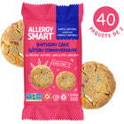 Allergy Smart - Biscuits - Gâteau d'anniversaire - 28g - 40 Pack-Fabriqué Seulment Avec Des Ingrediénts Simples Et Naturels: Sans Produits Chimiques, Sans Conservateurs, Sans Colorants Ni Arômes Artificiels | Sans Glyphosate