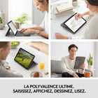 Étui clavier Logitech Folio Touch pour iPad Air 11" (M2) / (M3) et iPad Air (4e et 5e génération) - Graphite-Quatre modes d’utilisation: saisissez, dessinez, affichez et lisez: choisissez parmi ces quatre modes polyvalents pour vos tâches sur iPad Air