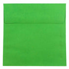 JAM Paper - Enveloppes d'invitation carrées colorées - 8,5 x 8,5 - vert recyclé - paquet de 25-Parfait pour les cartes de voeux, les invitations, les mariages ou toute autre annonce