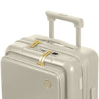 Champs - Valise cabine Onyx - Ivoire-Thoughtfully designed interior. 50/50 packing layout for easy organization. Interior compression straps allow you to pack more. Zippered-pockets on compression straps to organize smaller items. Separate large zippered-compartment to keep dirty laundry, shoes or any other items you would like to keep concealed. Removable toiletry bag for your daily essentials. Built-in power bank pocket (cable included, power bank not included)