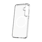 TUFF8 - Samsung Galaxy S25 Plus - Étui robuste Qi2 - transparent-Conception ergonomique : Le TUFF8 a été conçu pour donner à vos doigts et à vos mains un meilleur contrôle tactile lorsque vous passez des appels, envoyez des SMS ou utilisez votre téléphone, grâce à son pare-chocs ergonomique.
