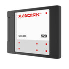 Sandisk - 520 SATA 1 TB SSD Interne-Augmentez la capacité de stockage de votre PC