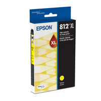 Epson - T812 Cartouche d'encre - Grande capacité - Jaune-Qualité photo supérieure à celle des photos de labo
