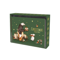 Pierre Belvedere -  Cartes de Noël - Amis Pour Noël - Anglais - Paquet de 20-Cartes et enveloppes de haute qualité pour la saison des fêtes