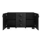 Modway - Sonnet 57" Armoire de rangement de buffet - Noir-8