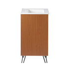 Modway - Energize 24" Vanette de salle de bain - Blanc cerise-Construction en MDF et panneau de particules