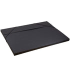 JAM Paper - Portefeuille Kraft avec Fermeture Élastique Jumbo - 14 1/2 x 19 1/2 x 1/2 - Noir Recyclé-Ce portefeuille simple et fiable est le moyen idéal pour transporter tous vos fichiers, documents, cahiers et projets artistiques