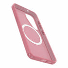OtterBox - Symmetry Clear Magnets Case pour Samsung Galaxy S25 - Thimbleberry-Aimants intégrés parfaitement alignés pour une recharge rapide jusqu’à 15W avec les chargeurs sans fil Qi2