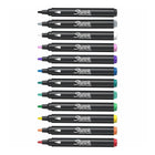 Sharpie - Marqueurs acryliques à base d’eau Creative - Pointe ogive - Couleurs assorties - Paquet de 12-La pointe du marqueur à balle permet une écriture et un dessin confortables et très productifs pendant une période prolongée