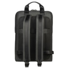 Tucano - Gommo Sac à dos pour ordinateurs portables 15,6 po et MacBook Pro 16 po - Noir-Doté d'un dos en mesh respirant ainsi que d'une sangle pratique pour chariot
