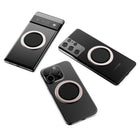 OhSnap - Snap 4 Luxe Support/Prise Extensible Pour Téléphone Cellulaire, Rose Cendré-7