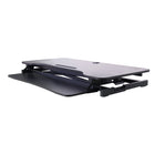Rocelco - Élévateur de bureau réglable Hi-Lift de 43 po - Noir-Fente de 10.5 po de large pour tablette ou téléphone.