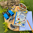 Yellow Door - Pierres de jeu sensorielles - Oiseaux - Lot de 8-Fabriqué à partir d'un mélange durable de pierre et de résine. Hauteur approximative de 70 à 90 mm / 2-3/4 po - 3-1/2 po . Sans danger pour les enfants de 2 ans et plus