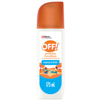 OFF! - Protection familiale chasse-moustiques famille - vague d'été - 175 mL-Contient de l’aloès et un doux parfum frais estival