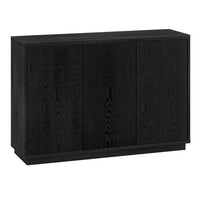 Hudson&Canal - Table buffet Alston 48" L - Grain noir-Un design contemporain moderne pour votre salle à manger, votre cuisine ou votre bureau