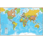 Round World Products World Map International Jigsaw Puzzle-Tous les pays du monde sont étiquetés