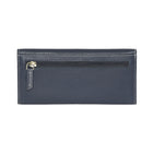 Roots - Portefeuille d'embrayage mince pour dames - Bleu marine -1 poche zippée