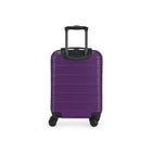 Swiss Mobility - SEA Ensemble de bagages rigides 3 pièces - Violet-Intérieur doublé emblématique avec panneau de séparation, poches pratiques et sangles de serrage pour garder le contenu organisé et en place