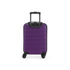 Swiss Mobility - SEA Ensemble de bagages rigides 3 pièces - Violet-Intérieur doublé emblématique avec panneau de séparation, poches pratiques et sangles de serrage pour garder le contenu organisé et en place