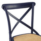 Modway - Gear Fauteuil d’appoint de salle à manger Ensemble de 2 - Bleu Minuit-10