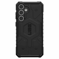 UAG - Pathfinder Compatible MagSafe Coque Renforcée Galaxy S24 FE Noire-Composé à 50 % de matériaux recyclés.